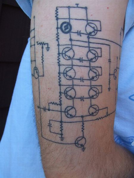 Synthesizer tattoos (12 pics)