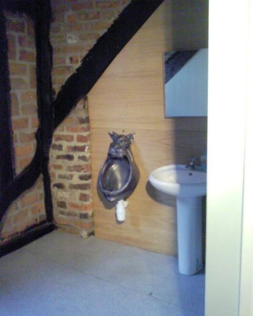 Creepy urinal (4 pics)
