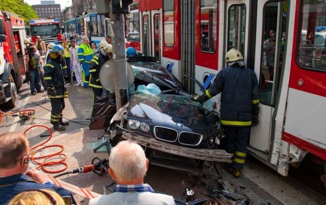 The accident in Tallinn (24 photos)