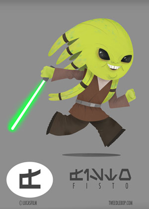 Caricature Star Wars characters (17 pics)