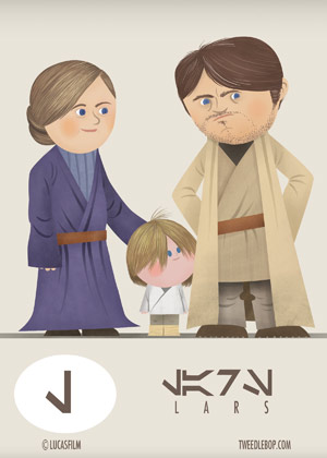 Caricature Star Wars characters (17 pics)