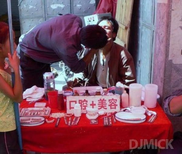 Street Dentists in Asia (40 pics)