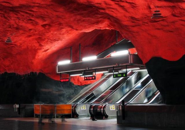Stockholm subway (35 pics)