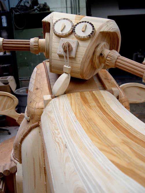 Art with wood – compilation of creative object made of wood (31 pics)
