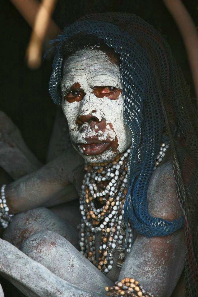 Papuan make-up (18 pics)