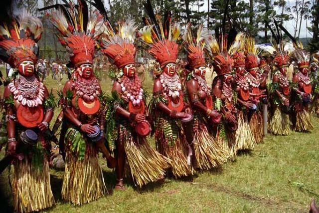 Papuan make-up (18 pics) - Izismile.com