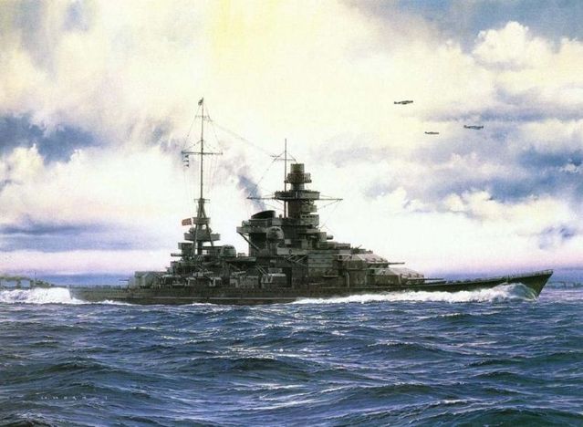Amazing pictures of warships (17 pics)