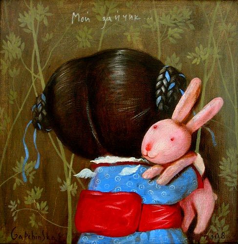 Cute paintings by the Ukrainian artist Evgenia Gapchinska (35 pics)