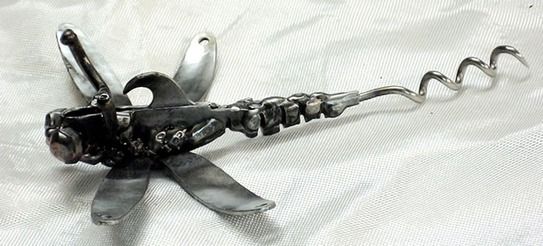 Creative metallic corkscrews and bottle openers (27 pics)