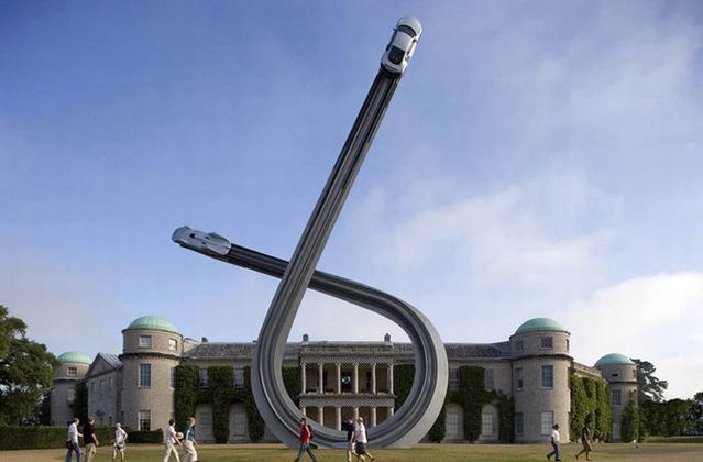 Incredible Audi sculpture marks the centenary of the car brand (10 pics)