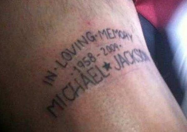 16 bad Michael Hackson tattoos (16 pics)