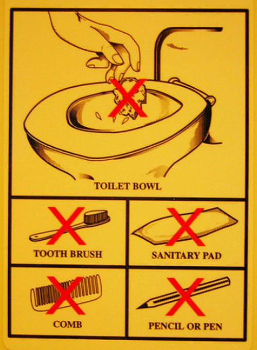 Humorous and unclear toilet signs or directions (20 pics)