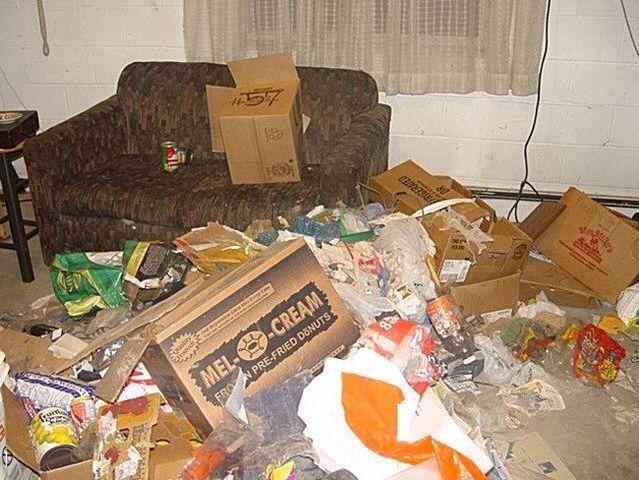 Dirty apartment (30 pics)