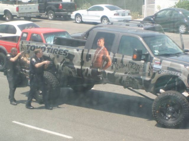 ‘Rampage’ lead police on a high speed chase (10 pics)