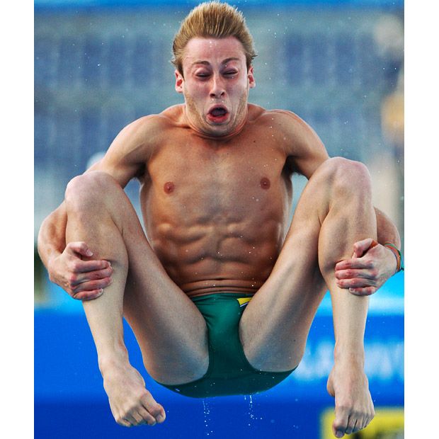 Funny facial expressions of divers. Part 2 (21 pics)