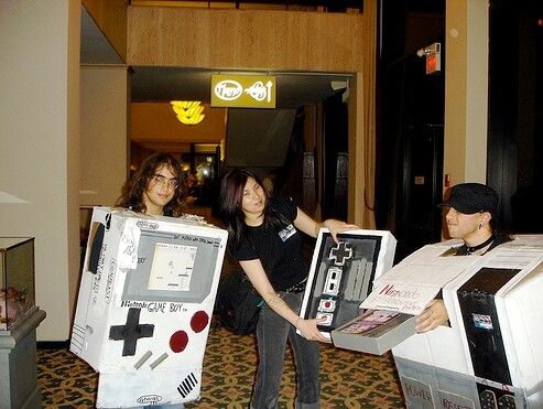 Selection of fun video game console costumes (33 pics)