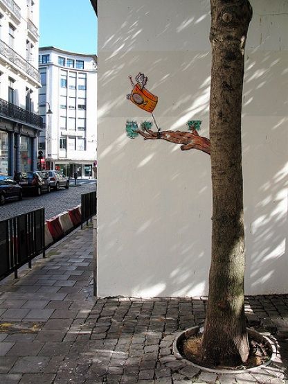 Drawing on the walls of the city (20 pics)