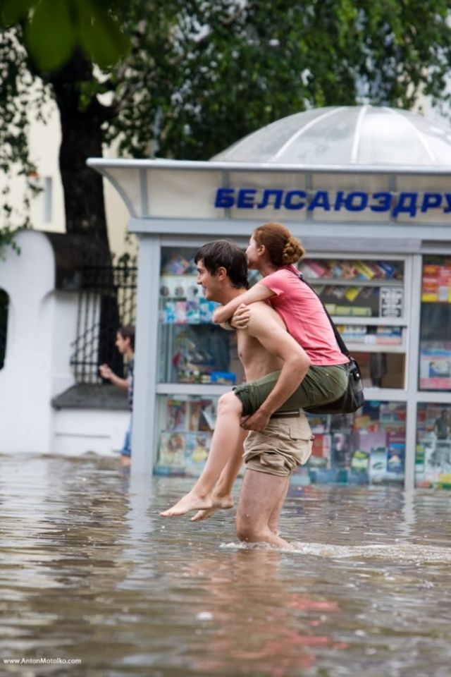 The flood in Minsk (31 pics)