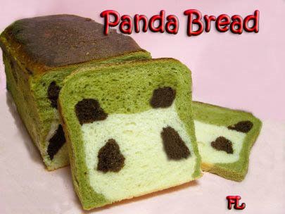 Making bread in the form of panda (9 pics)