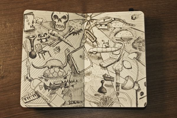 Cool Sketchbook By Michael Murdock 15 Pics