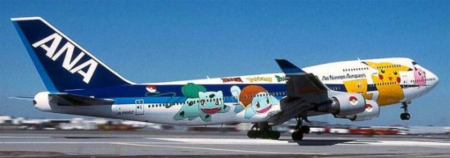 Cool paintings on airplanes (30 pics)