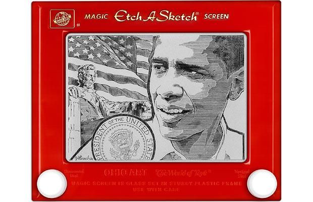 Portraits of stars with Etch a Sketch by George Vlosich (10 pics)