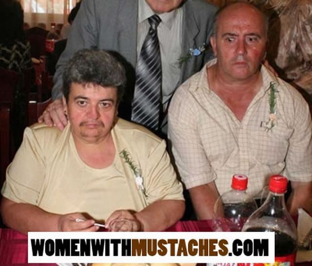 Women with mustache! (16 pics)