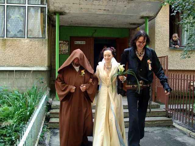 Ukrainian Star Wars themed wedding (43 pics + 1 video)