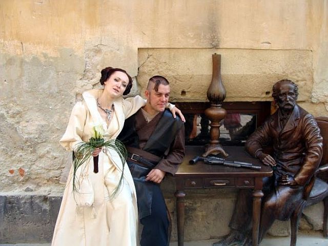 Ukrainian Star Wars themed wedding (43 pics + 1 video)