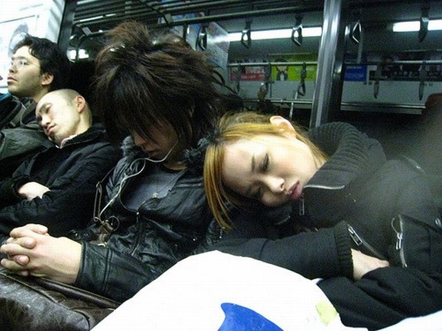 People are sleeping everywhere (27 pics)