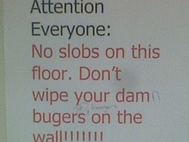 Funny notes left for people sharing the same space! (44 pics)