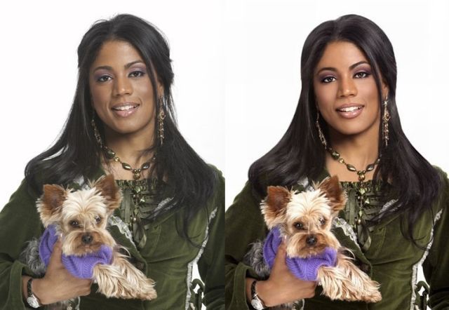 Before and after Photoshop (17 pics)
