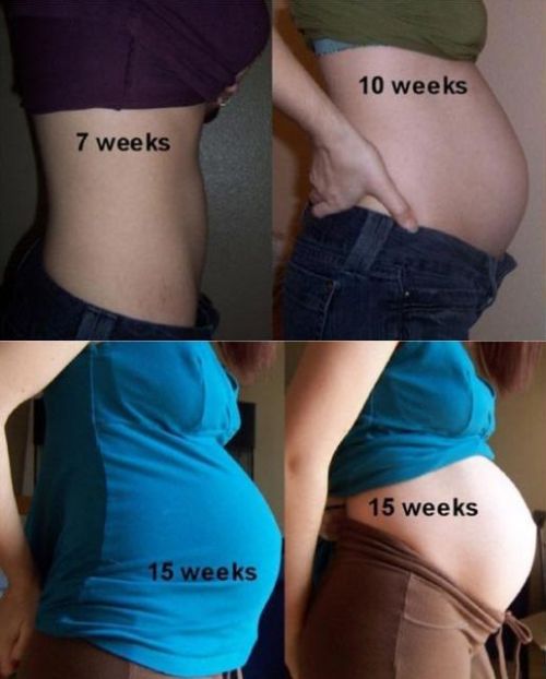 Photo-diary of a pregnant girl (21 pics)