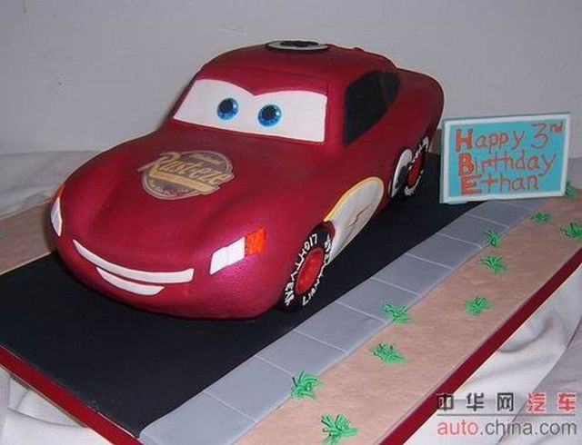 Car cakes (22 pics)
