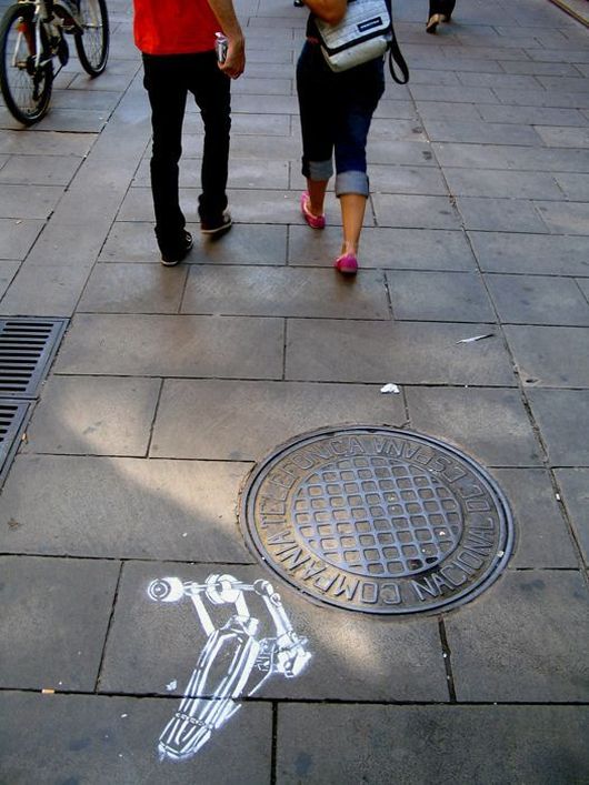 Cool drawings on the sidewalk (104 pics)