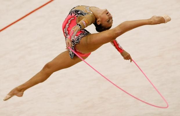 Rhythmic gymnastics championships in Japan (22 pics)