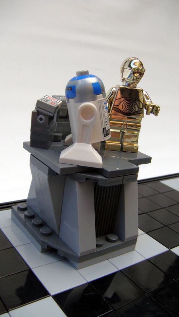 Cool Lego Star Wars chess (52 pics)