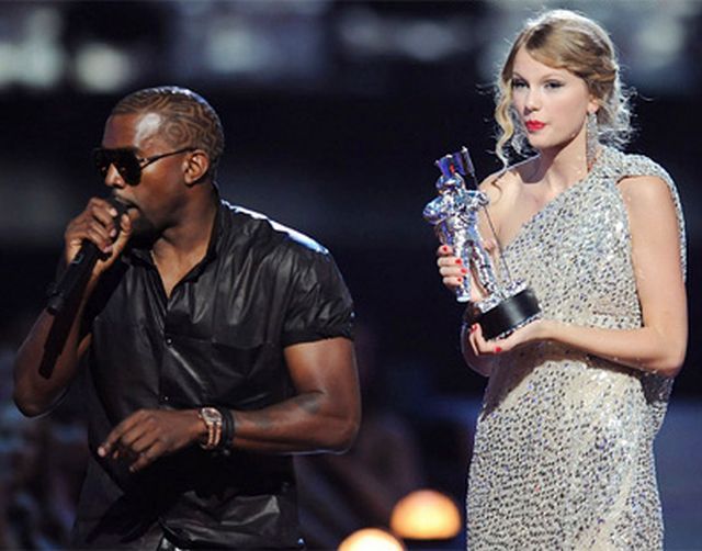 Kanye West ruined it for Taylor Swift at MTV Video Music Awards (7 pics + 2 video)