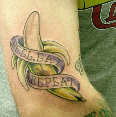 The most horrible food tattoos (24 pics)