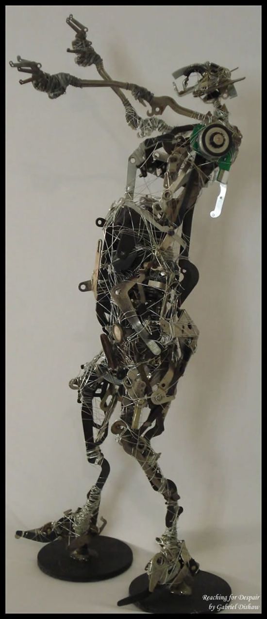 Cool junk sculptures by Gabriel Dishaw (50 pics)