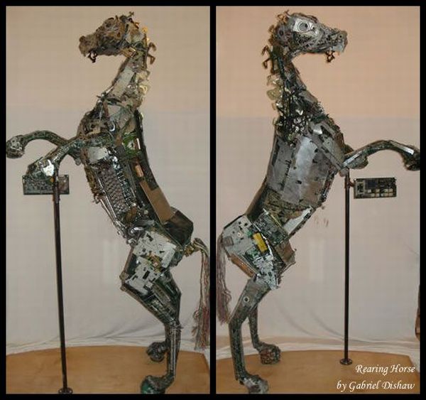 Cool junk sculptures by Gabriel Dishaw (50 pics)
