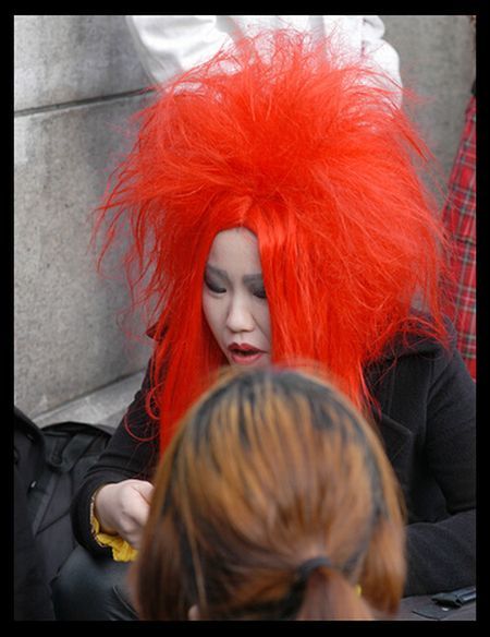 Japanese fashion street Harajuku