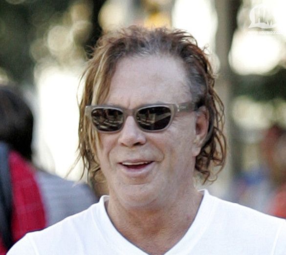 Mickey Rourke spotted in New York (7 pics)