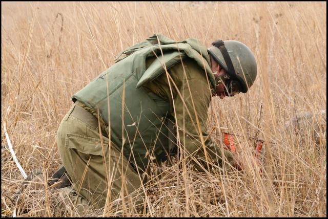 Mine clearance (12 pics)