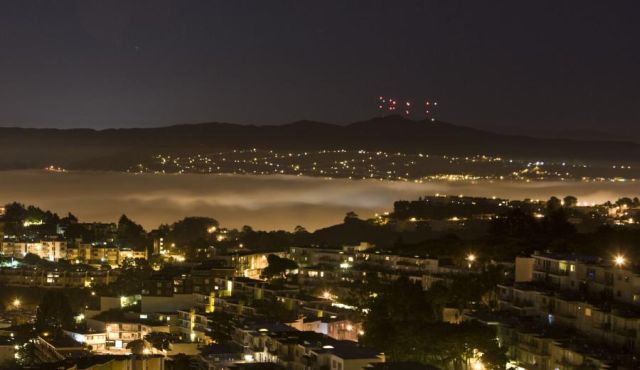 Beautiful pictures of San Francisco covered with fog (10 pics + 1 video)