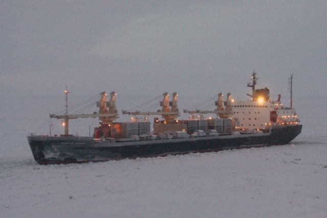 Atomic icebreakers in the Arctic (47 pics)