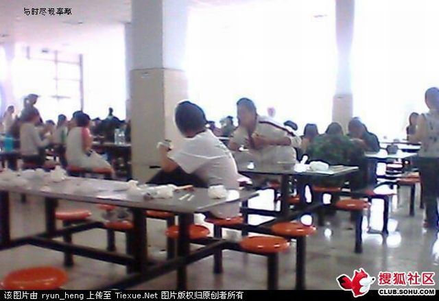 Chinese canteen (6 pics)
