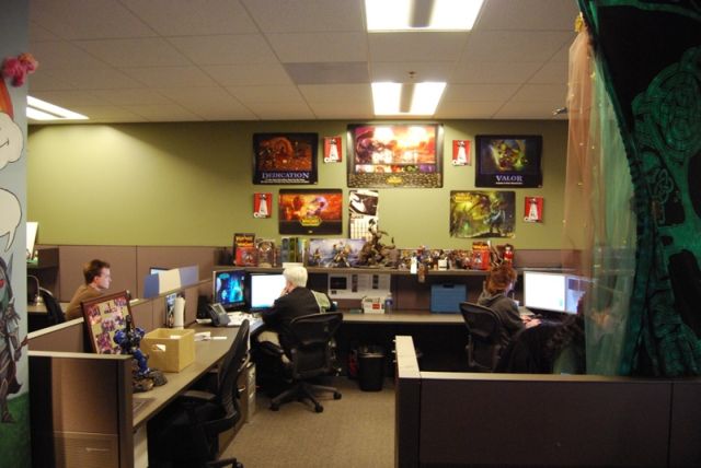 The office of Blizzard (106 pics)