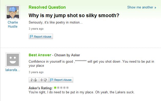 Hilarious, crazy, stupid and wacky questions for Yahoo Answers! (33 ...