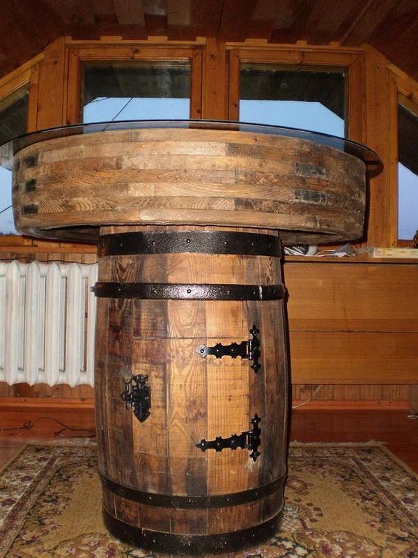 Barrel fridge (11 pics)